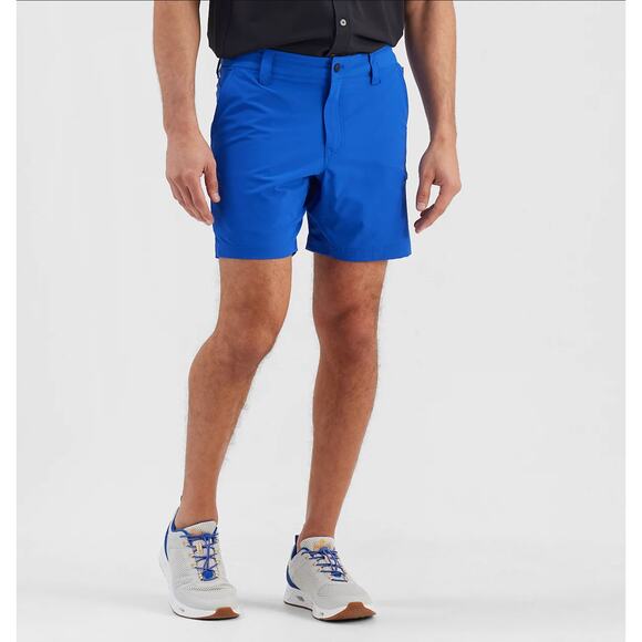 NWT Magellan Outdoors Men's Pro Fish Angler Hybrid Shorts 7" Blue XXL - Picture 1 of 10